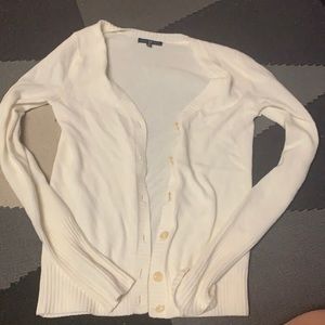 White GAP cardigan